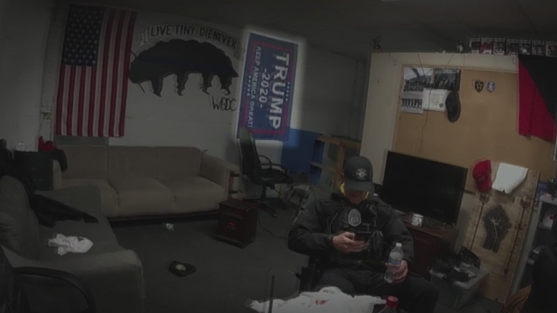 2021 video shows Trump flag, mock tombstone of teen killed in police shootout in SPD break room - Vimarsana News