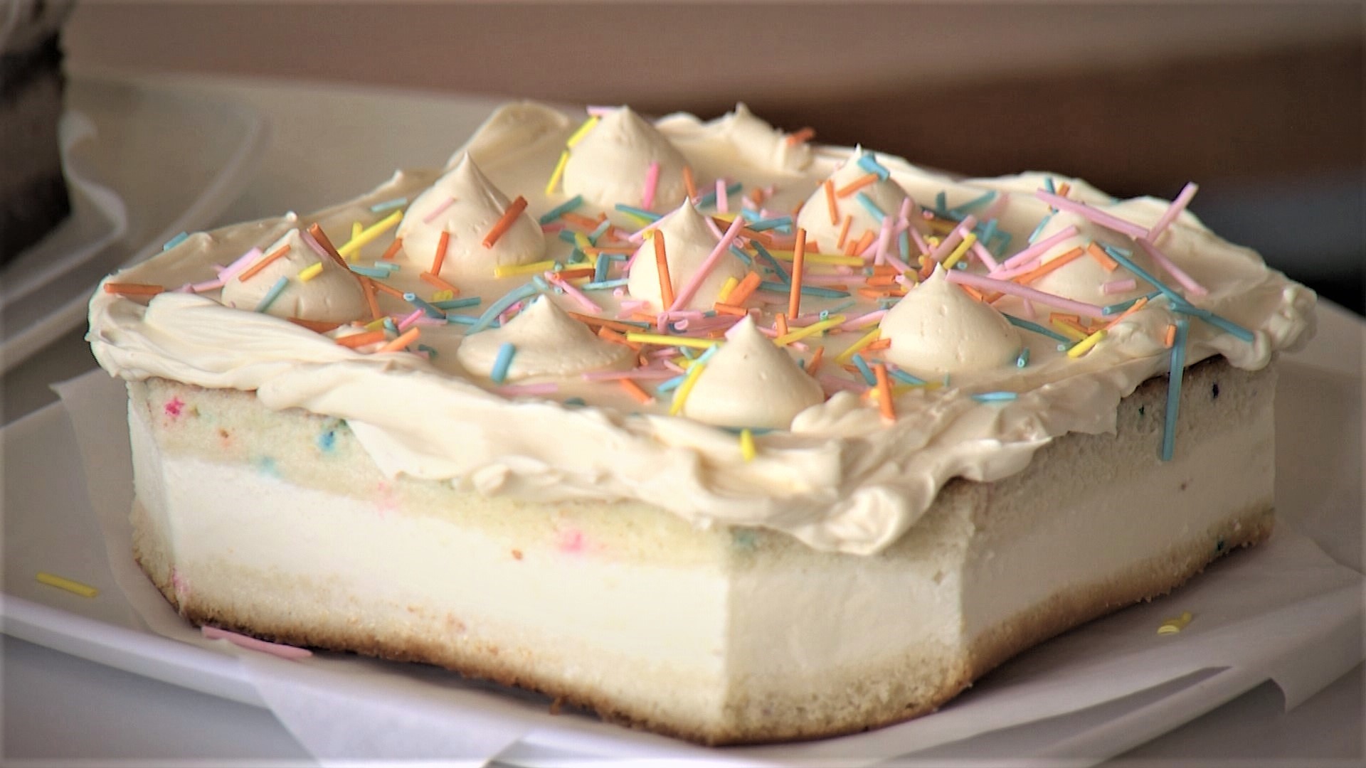 Icebox Ice Cream Cakes are sold online and at Molly Moon's ice cream shops