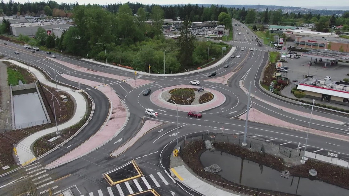 Lake Stevens roundabout draws complaints | king5.com