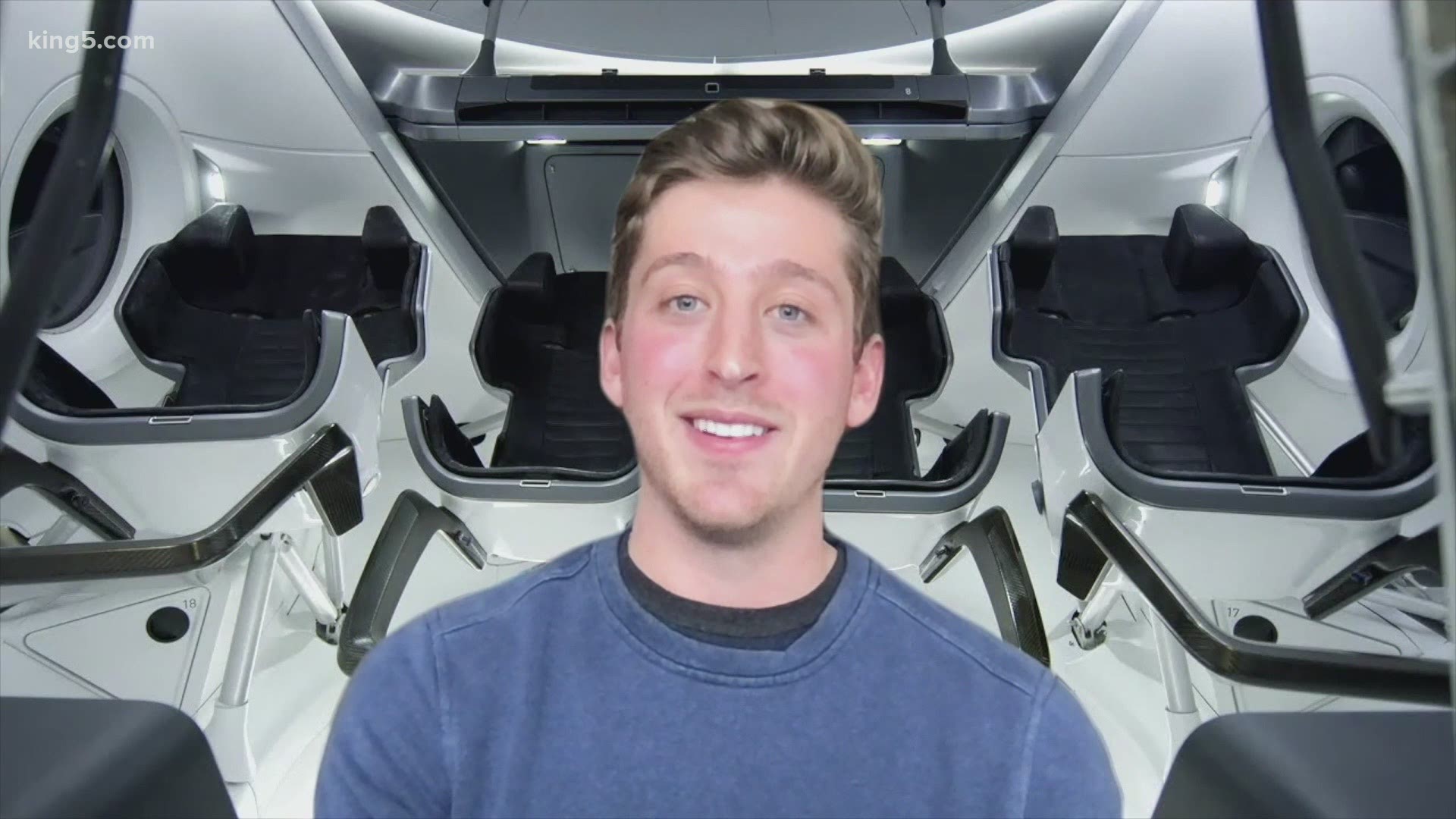 Austin Hirsh, 23, who created a freeze-dried smoothie startup, hopes to get a seat on SpaceX's first all-civilian space mission, Inspiration4.