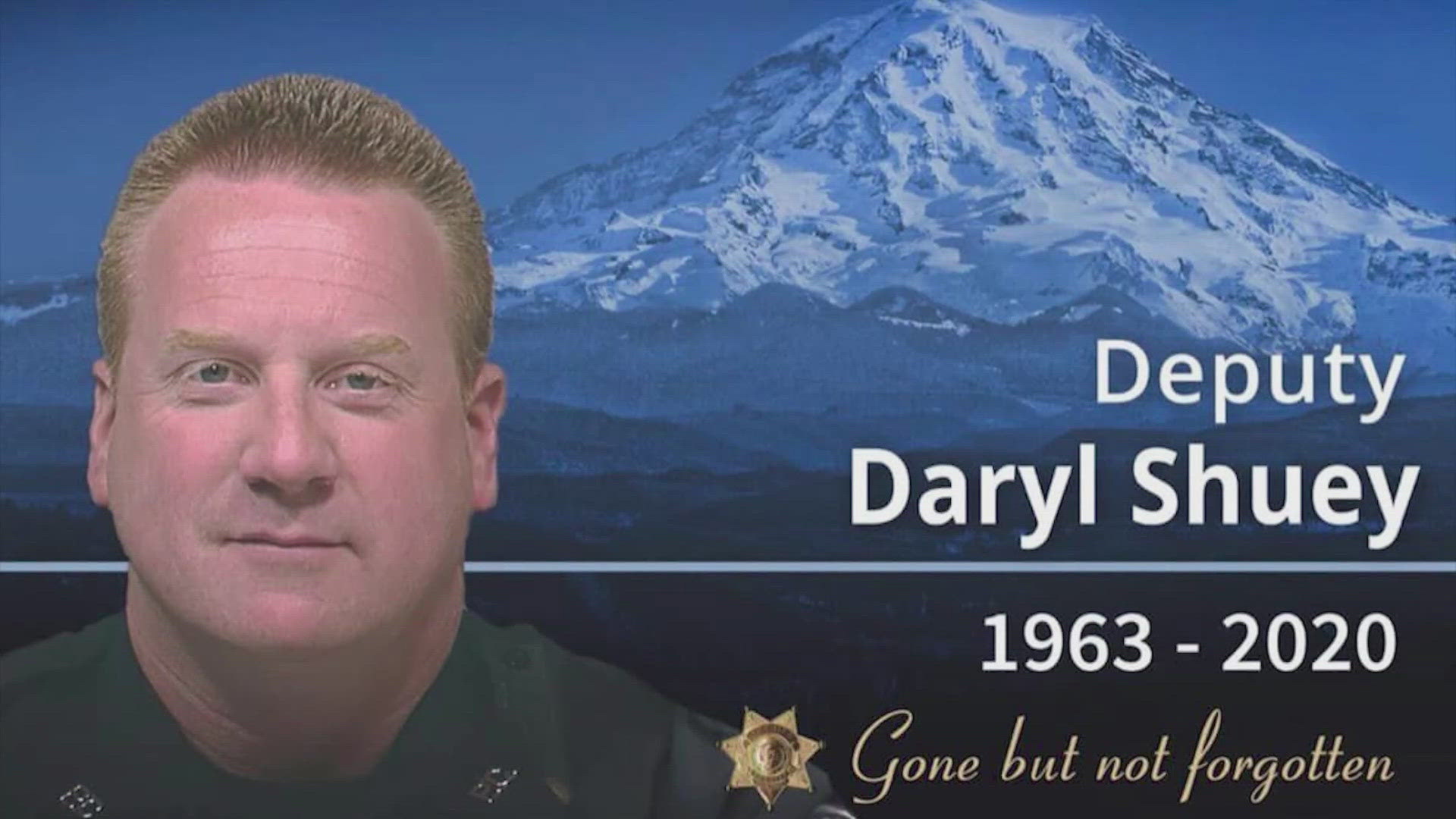 Four years after he was killed in the line of duty, a deputy has finally been added to the Pierce County fallen officer memorial.