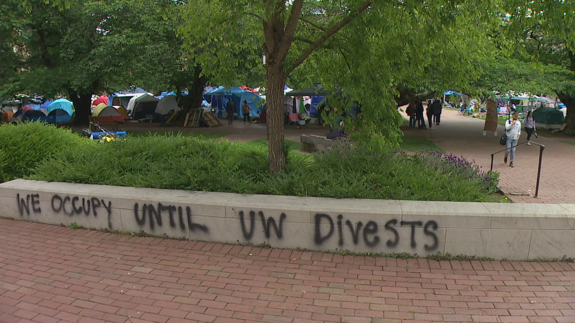 Protesters and UW agreed the encampment would be dismantled by May 20 at 3 p.m.