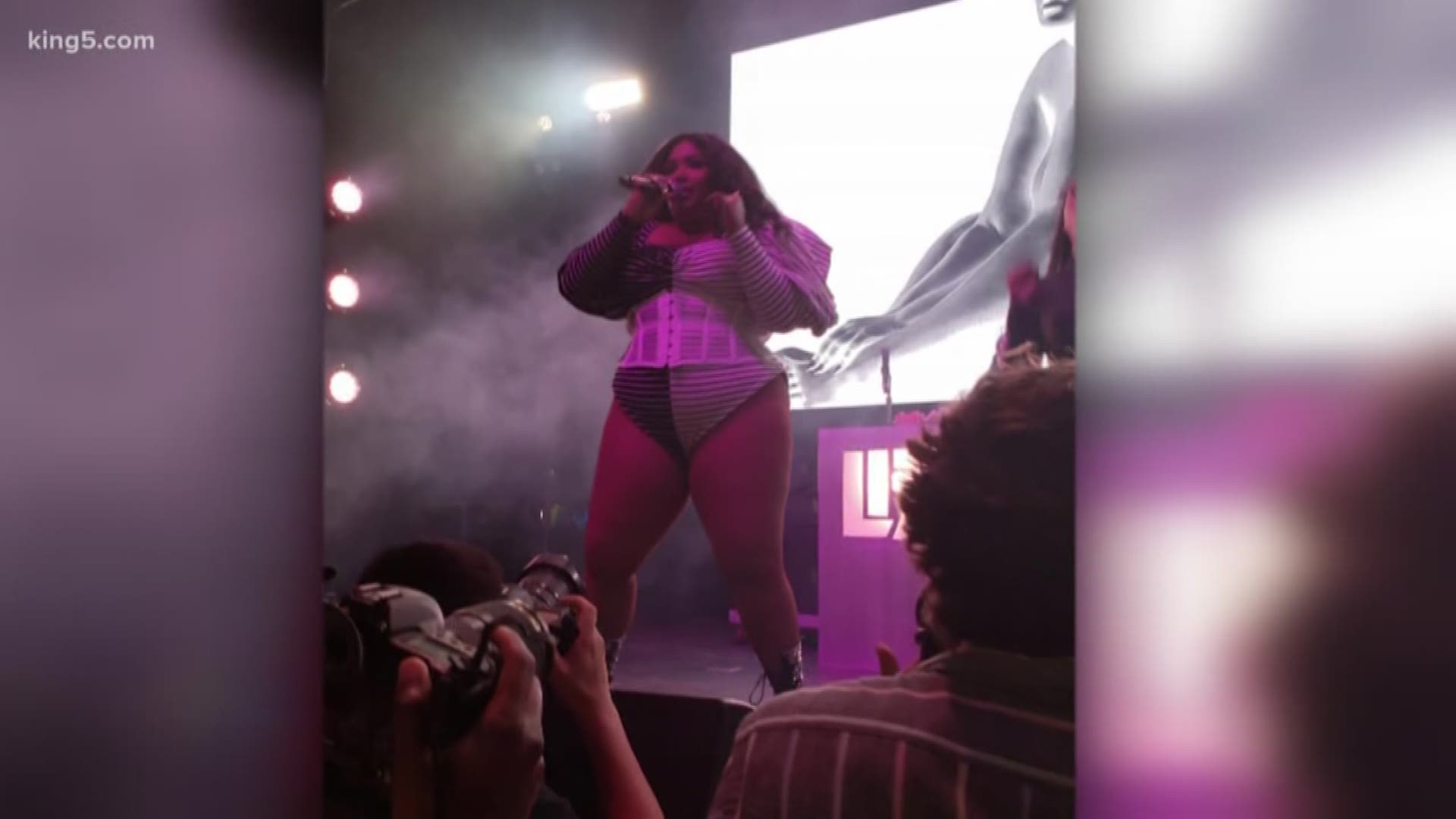 Artist Lizzo headlined Seattle's Capitol Hill Block Party on Saturday.