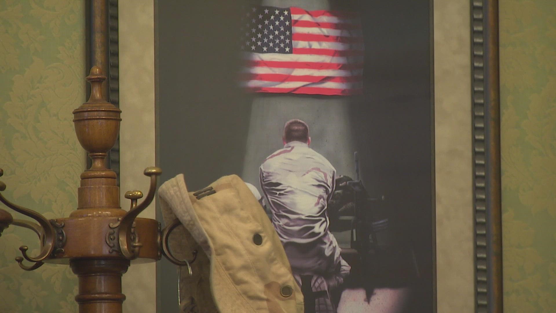 Legislation that passed Monday could result in a memorial for veterans who served in wars in Afghanistan and Iraq.