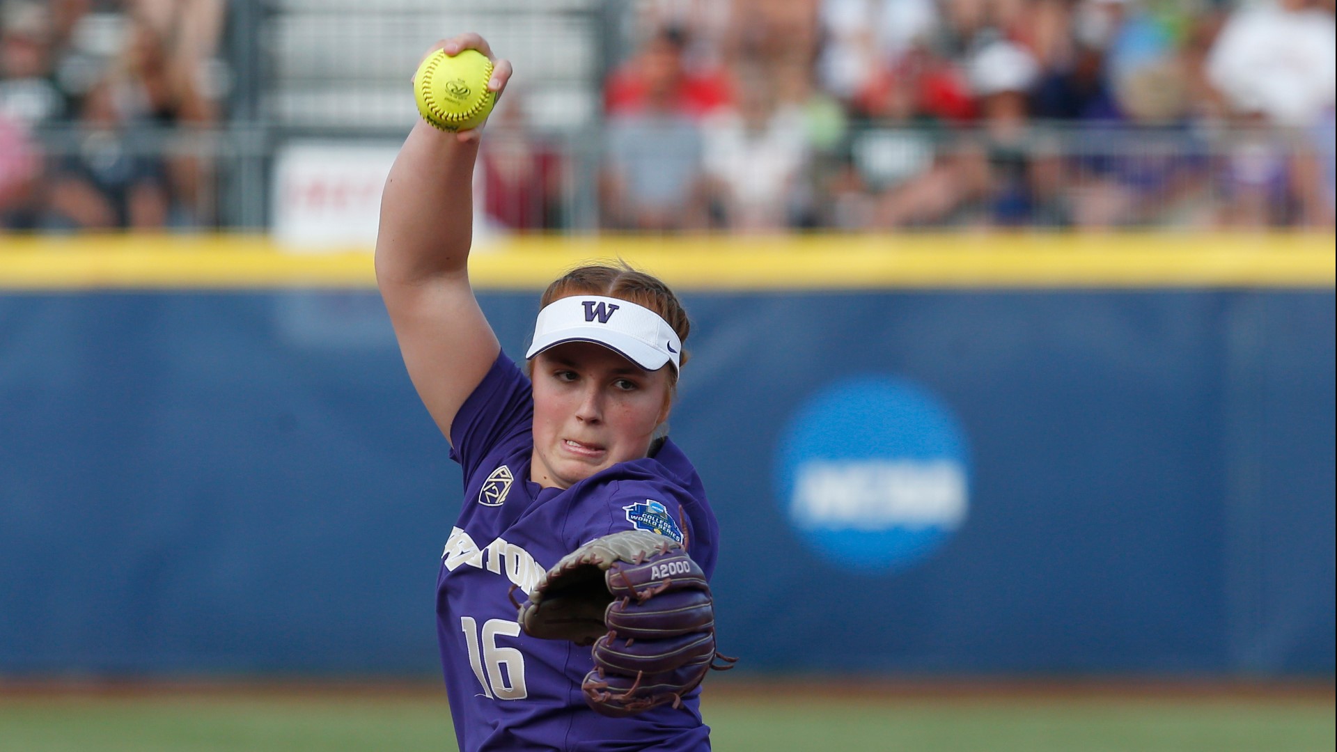 UW's Gabbie Plain is making her mark on American softball, but now her sights are set on making the Australian Olympics team this summer.