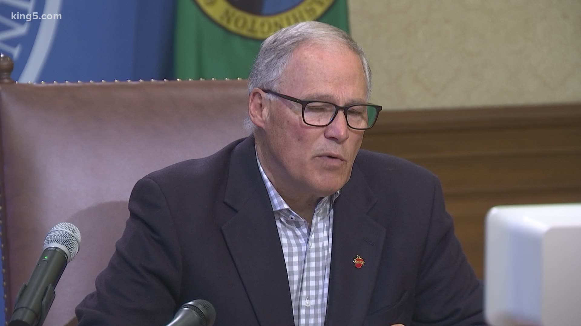 Governor Jay Inslee spoke with members of the retail, auto, and hospitality industries on Thursday to discuss the progress the state has made in Phase 1.