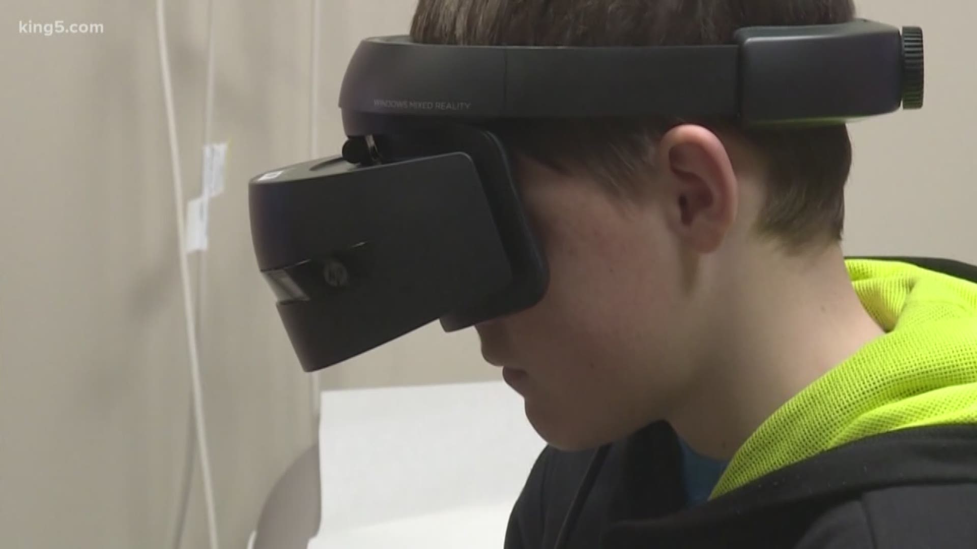 Cancer treatment can be scary for anyone, especially a child. So, specialists are using virtual reality to ease anxiety. KING 5's Amity Addrisi has the details.