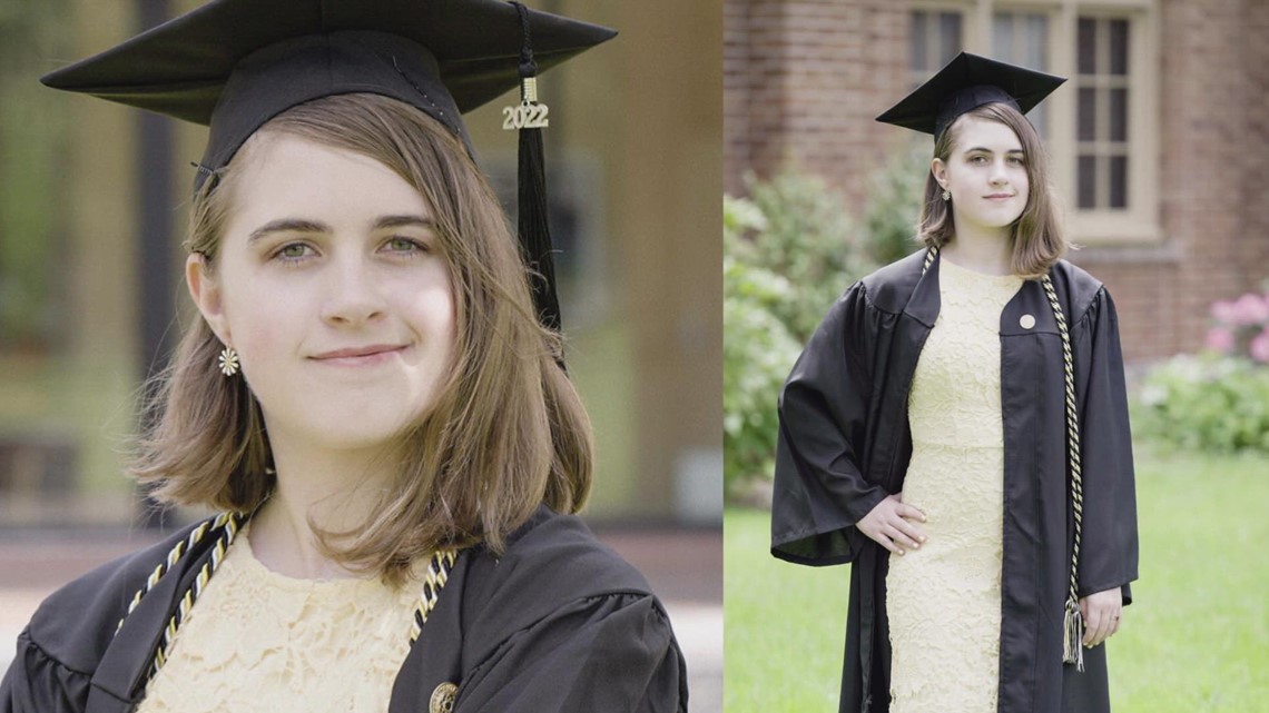 PLU's youngest female graduate earns two degrees at age 16