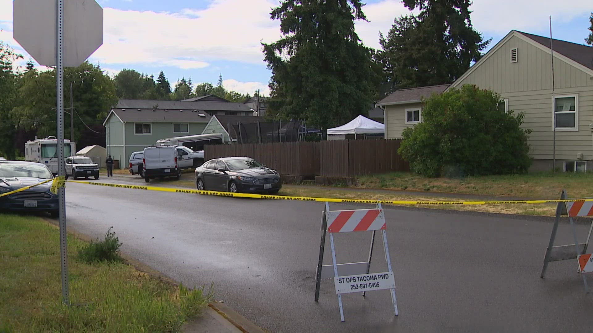 Police have not released details about the cold case under investigation.