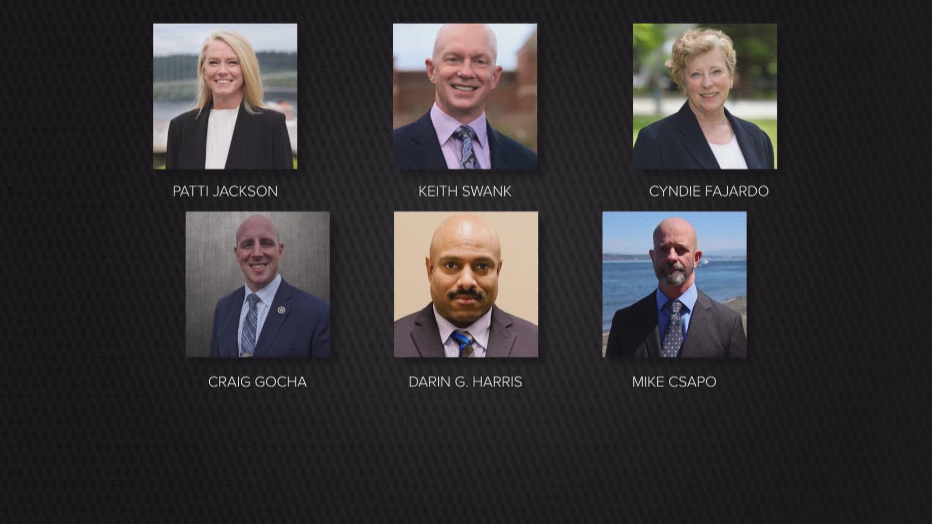 Six candidates are vying to fill the position being left by embattled sheriff Ed Troyer