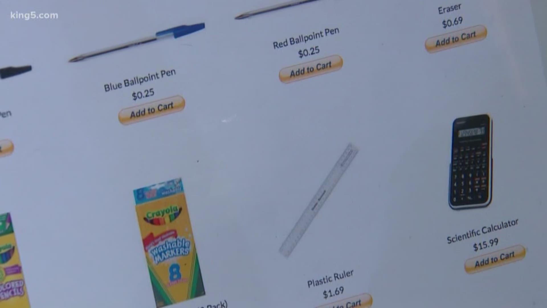 Washington state Attorney General Bob Ferguson has announced Amazon will remove toxic school supplies from its website. A state investigation found dozens of school supplies, marketed to young children, that had high levels of toxic metals.
