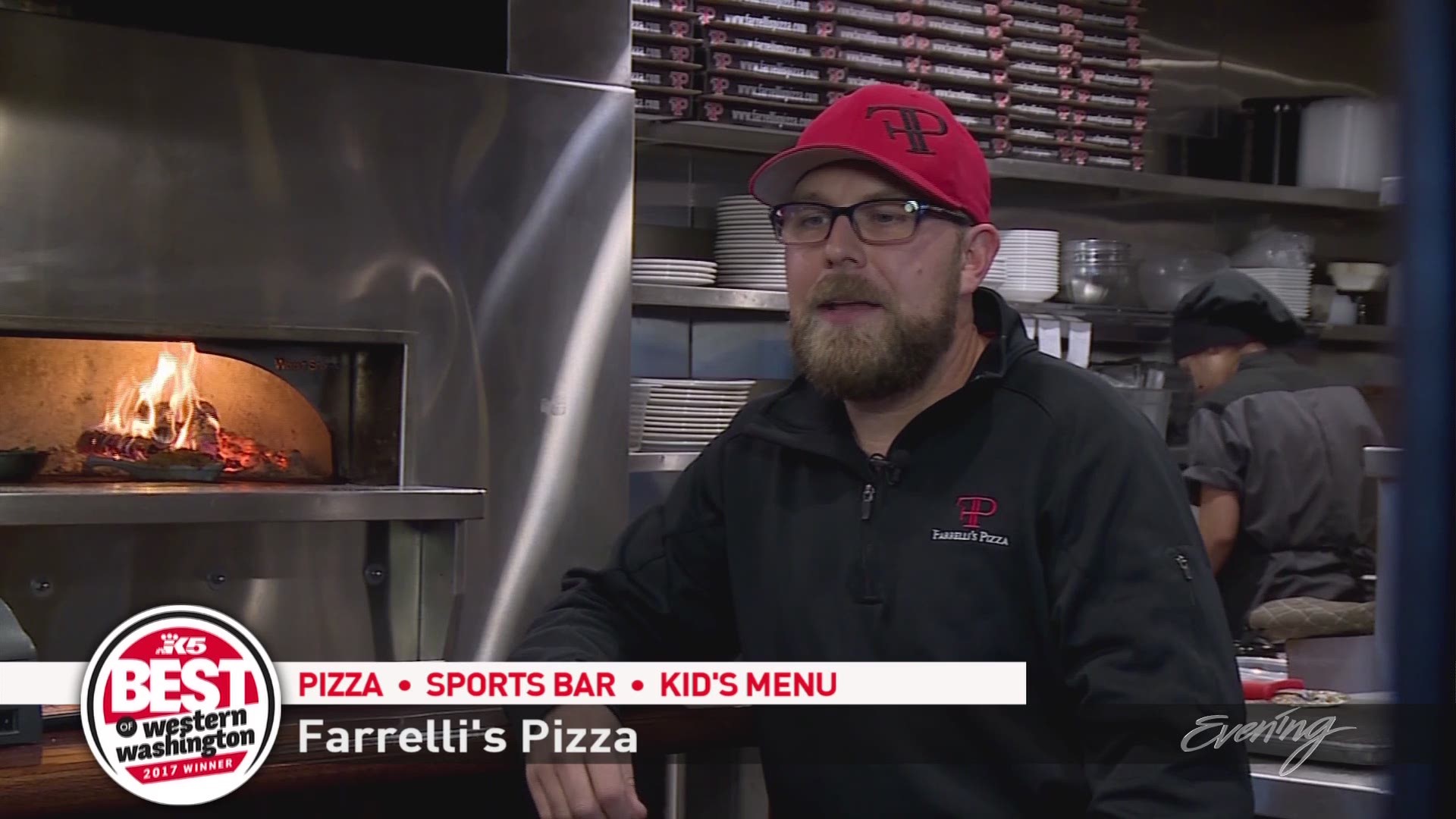 Our winner for Best Pizza is a familiar name in the South Sound. Farrelli's Pizza has won for the third straight year.  You might guess the secret to Farrelli's Pizza's success is the wood stone ovens, but the secret may have less to do with the flame and