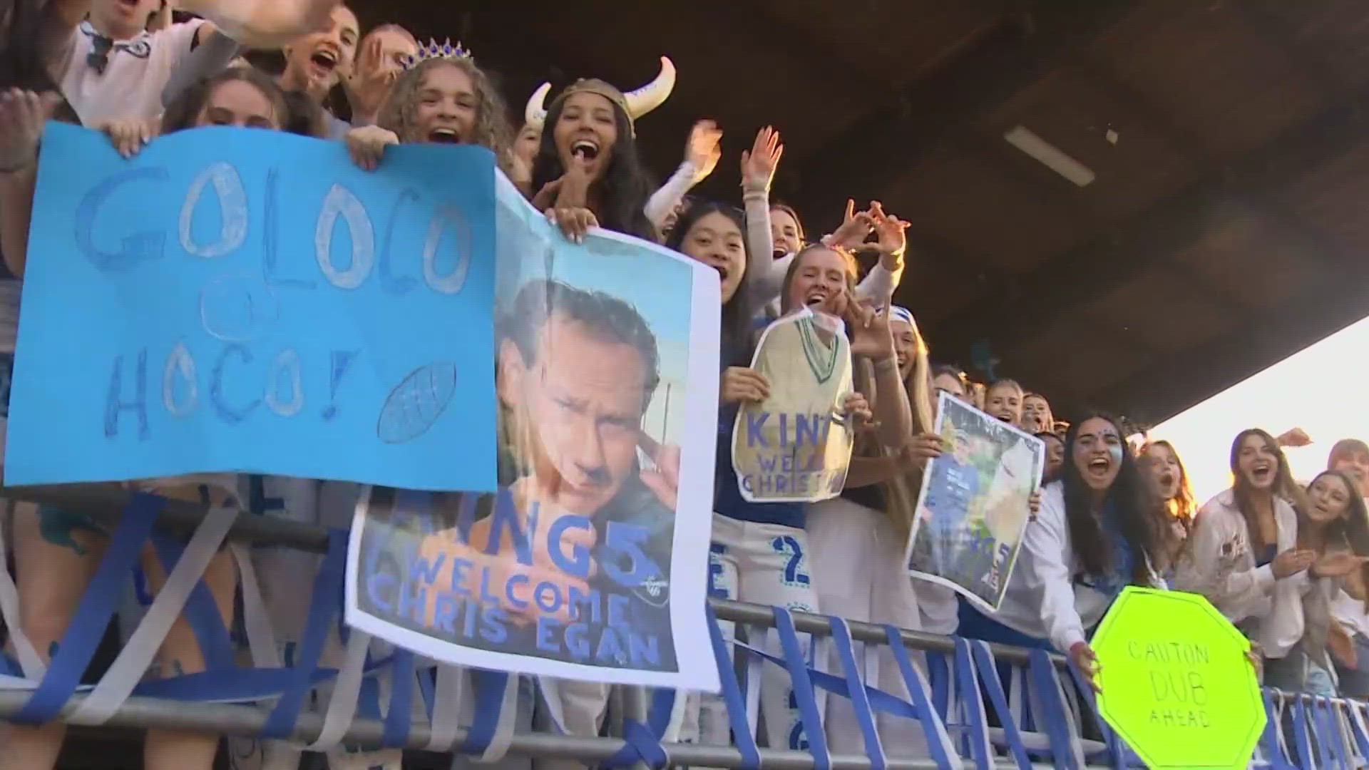 Both high school football teams were undefeated going into the Big Game.