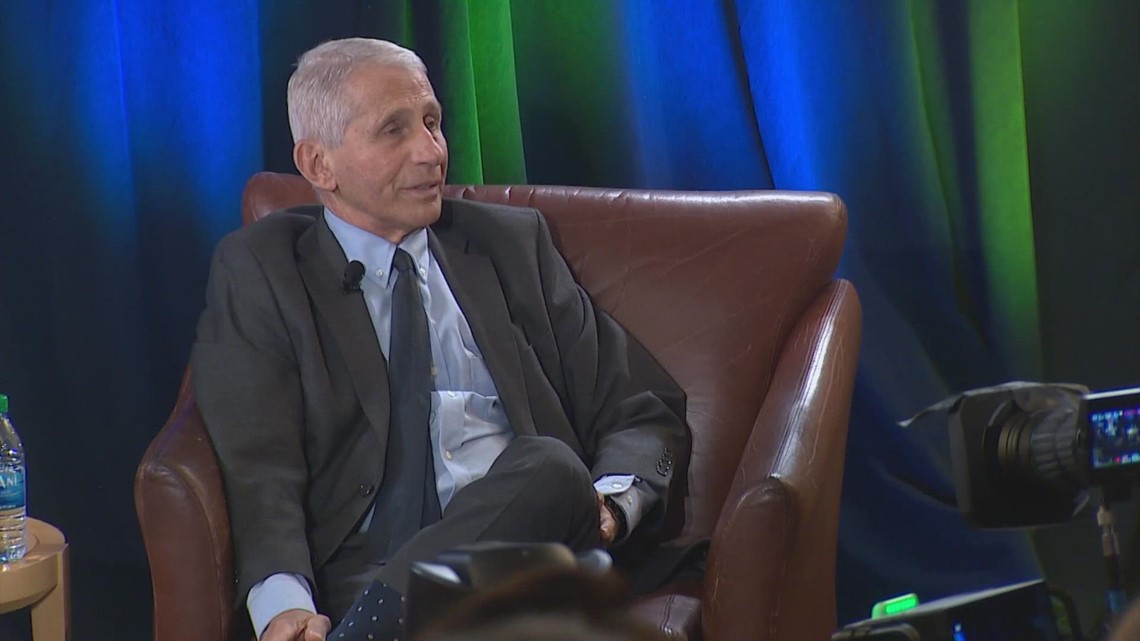Dr. Anthony Fauci accepts honorary award from Fred Hutch in Seattle