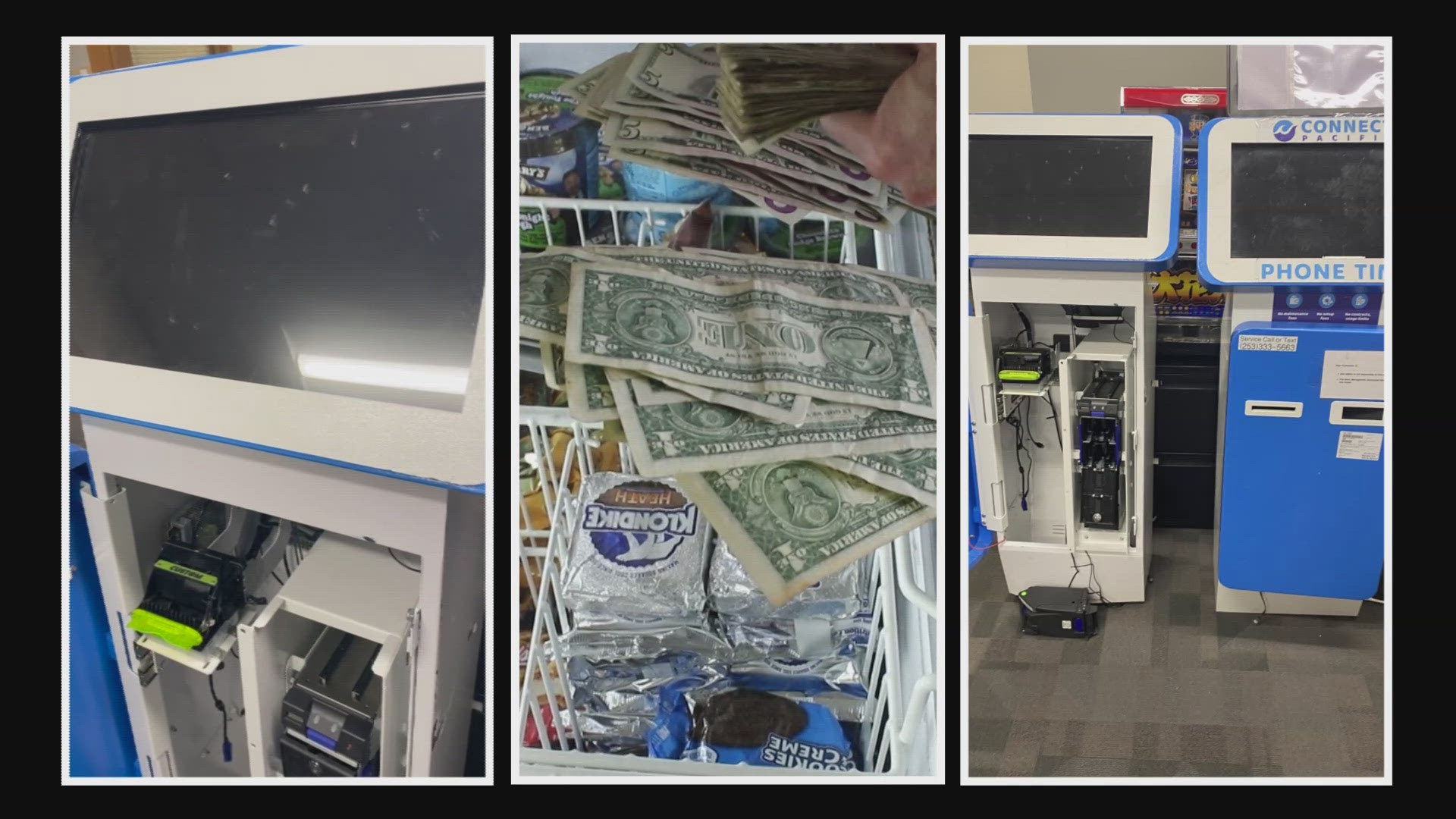7 illegal gambling kiosks seized across western Washington