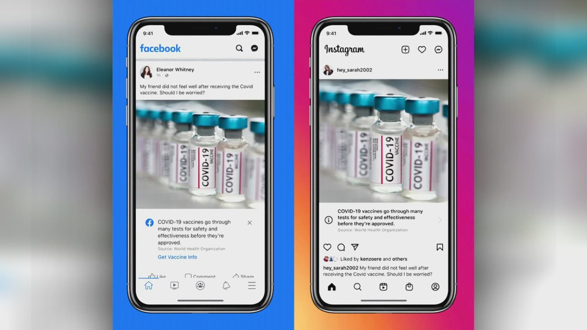 Facebook is trying to stop people from sharing misinformation about vaccines, but that is proving to be a difficult task, as some users still find ways to sow doubt.