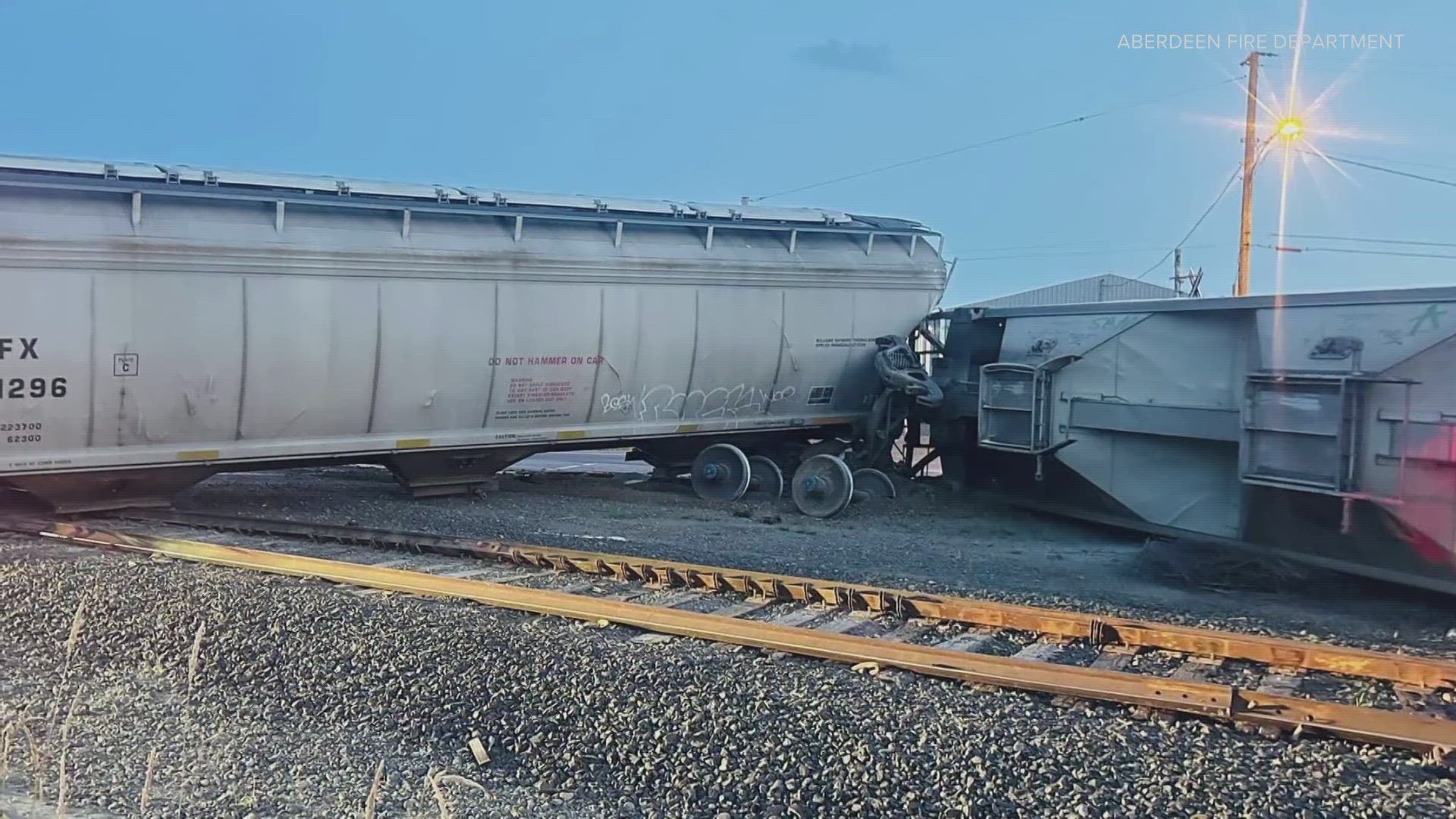 No Injuries After Aberdeen Train Derailment King5