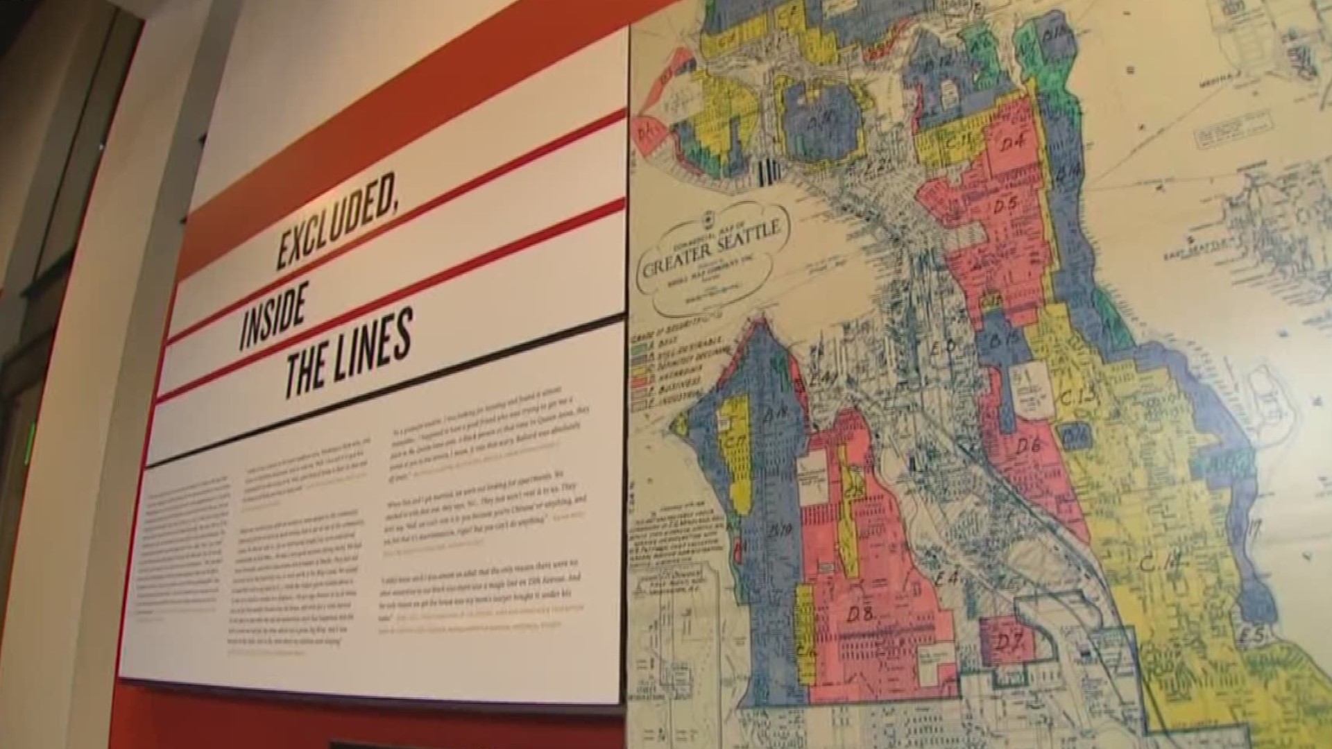 A new effort is underway to explain why Seattle's neighborhoods look the way they do and how segregation shaped the city. A museum in the Chinatown International District wants to take people on a walking tour to illustrate redlining and how it impacts the city today. KING 5's Ted Land reports.