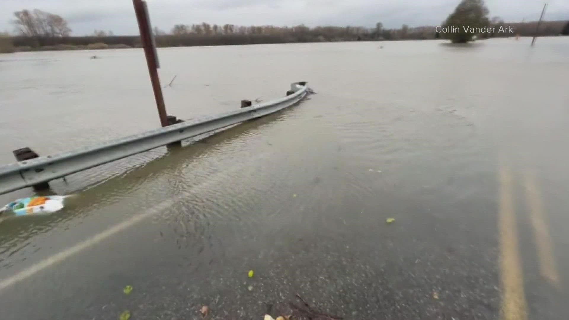 Severe flooding is expected the next couple of days. If residents need sand bags, they can contact the Skagit County Department of Emergency Management @360-416-1850