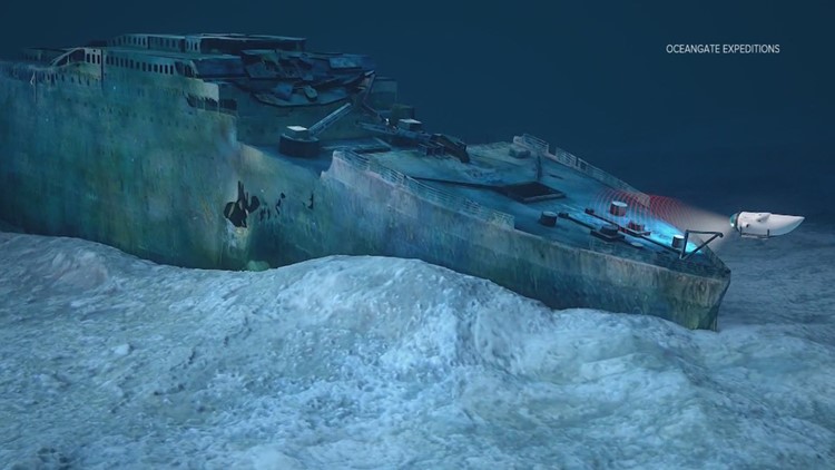 WATCH: Highest Quality Footage Ever of Titanic Wreck on Atlantic Seabed