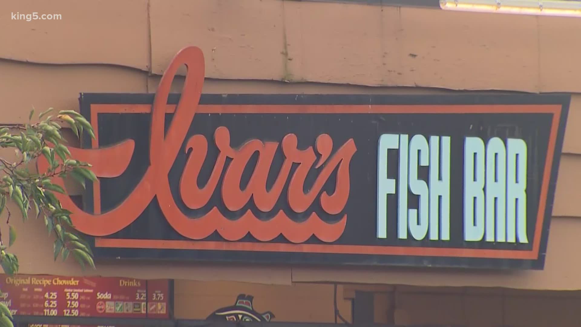Ivar's is closing two of its full-service restaurants, Acres of Clams and the Salmon House, on Sept. 28 until next spring. The fish bars will remain open.
