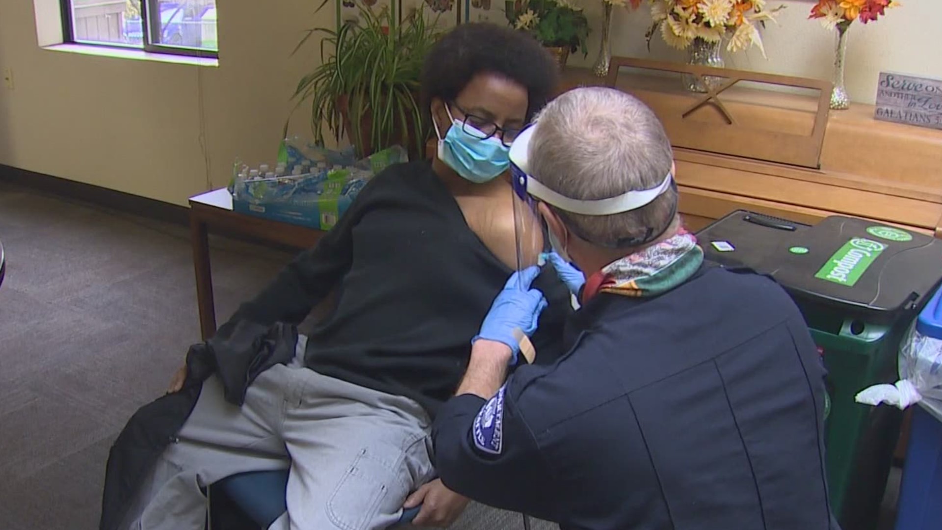 Groups like the Seattle Fire Department are working tirelessly to take vaccines right to the homes of the most vulnerable people.