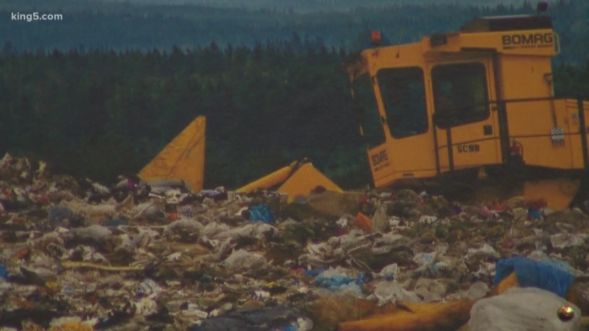 King County's landfill is running out of room, even though it is the size of nearly seven football fields. It serves 37 cities along with unincorporated parts of the county. After operating in the region for five and a half decades, the landfill does not have much space left. KING 5's Natalie Swaby talked with county leaders who are now weighing their options.