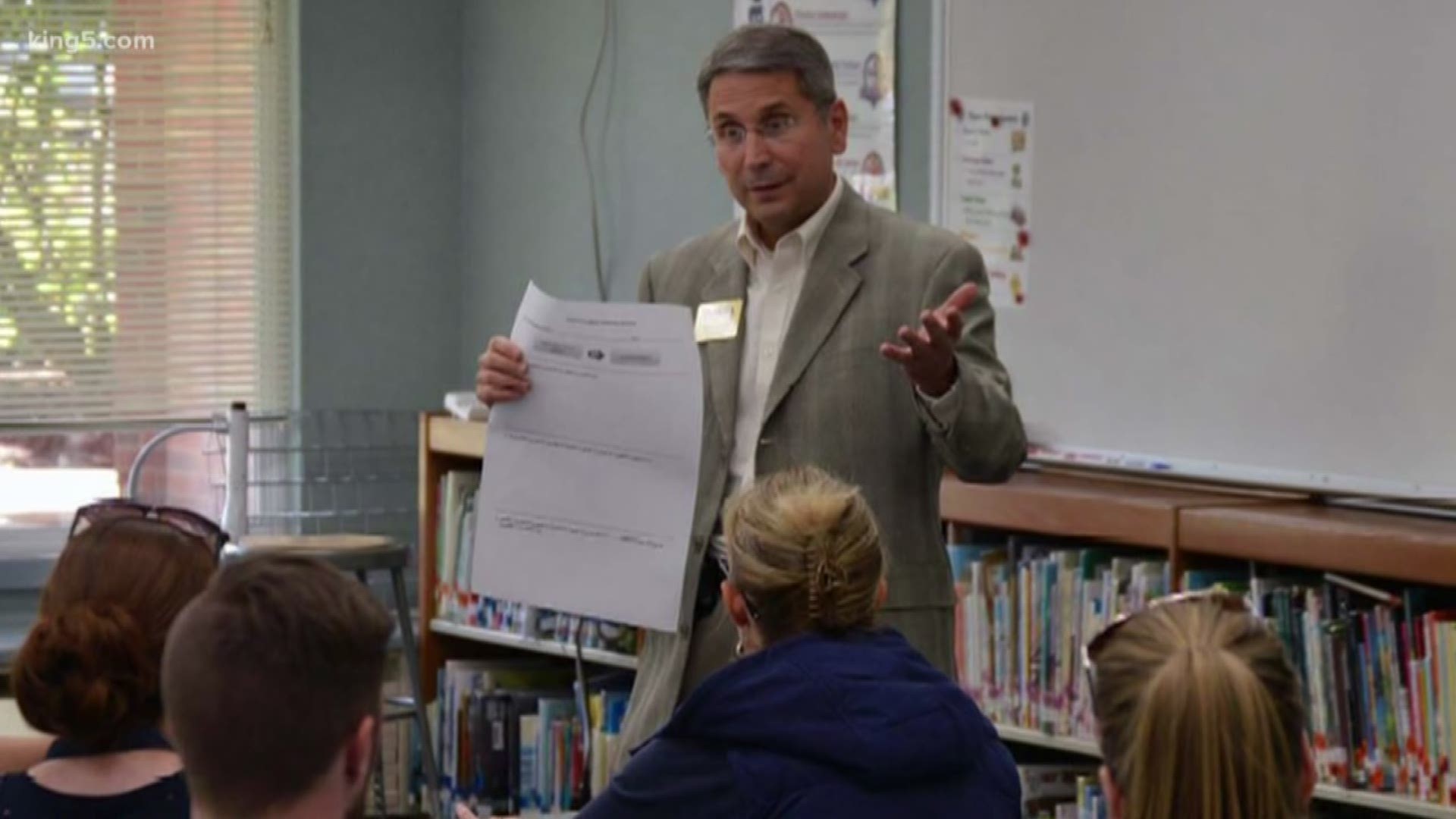 Superintendent Tony Giurado had only been on the job since May of 2018.  No clear reason was given by the school board for the decision.