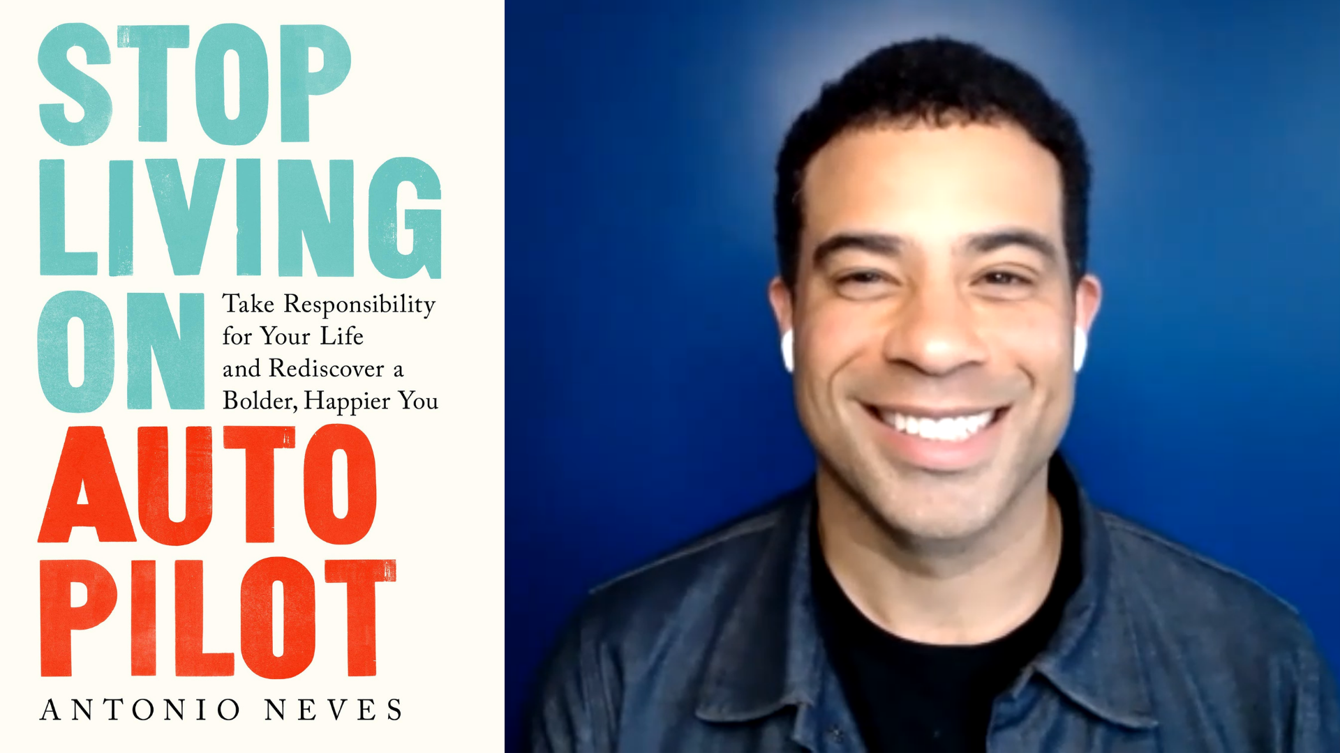Author Antonio Neves talks about his book, "Stop Living on Autopilot" #newdaynw