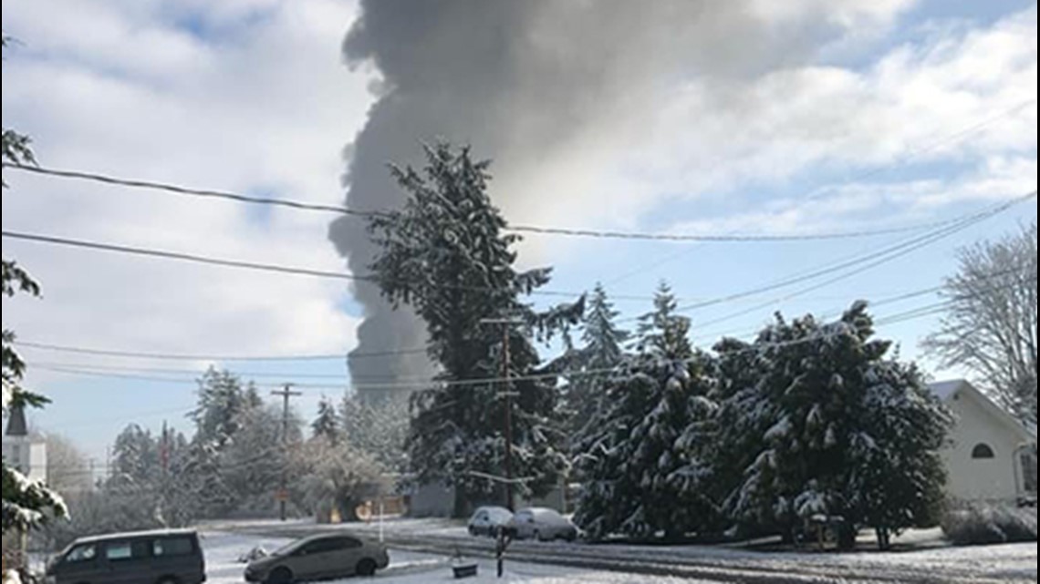 Evacuations ordered after train carrying crude oil derails in Whatcom County - Vimarsana News