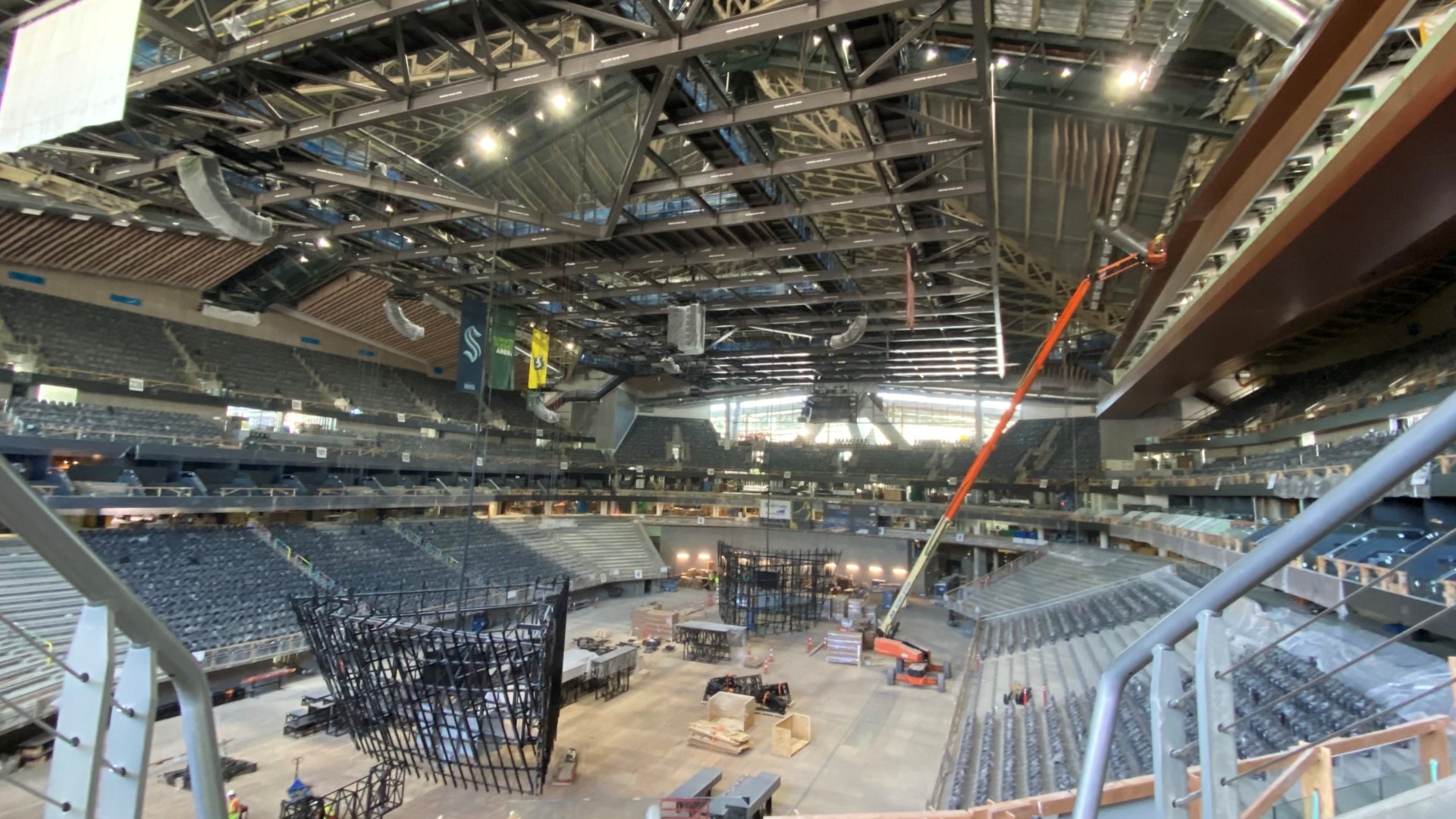 Photos: A look inside Seattle's new Climate Pledge Arena ahead of Kraken  home opener