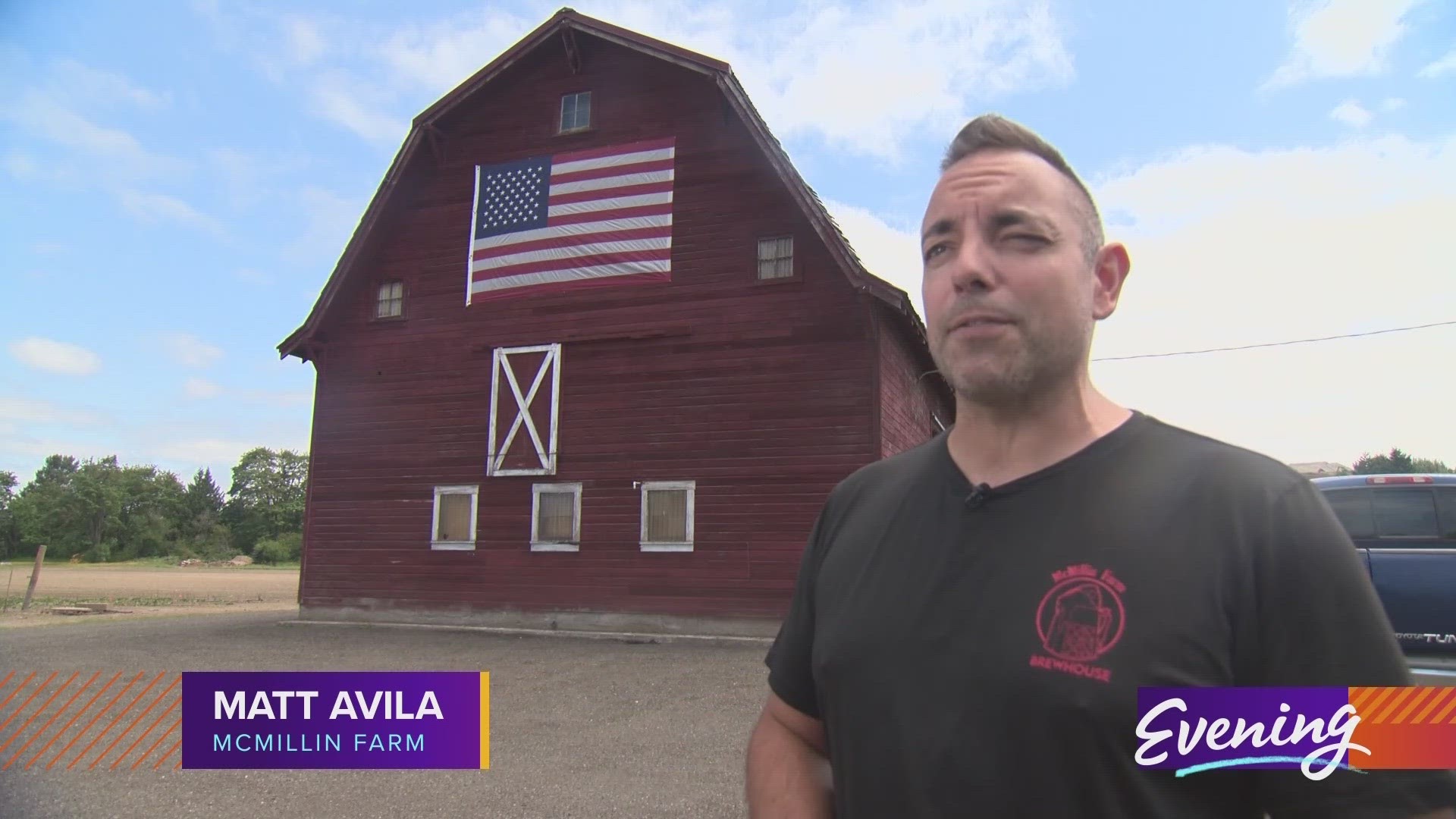 Entrepreneur Joe Avila recently purchased a 40 acre farm in Puyallup. Now he's making big plans for his newly acquired acreage. #k5evening