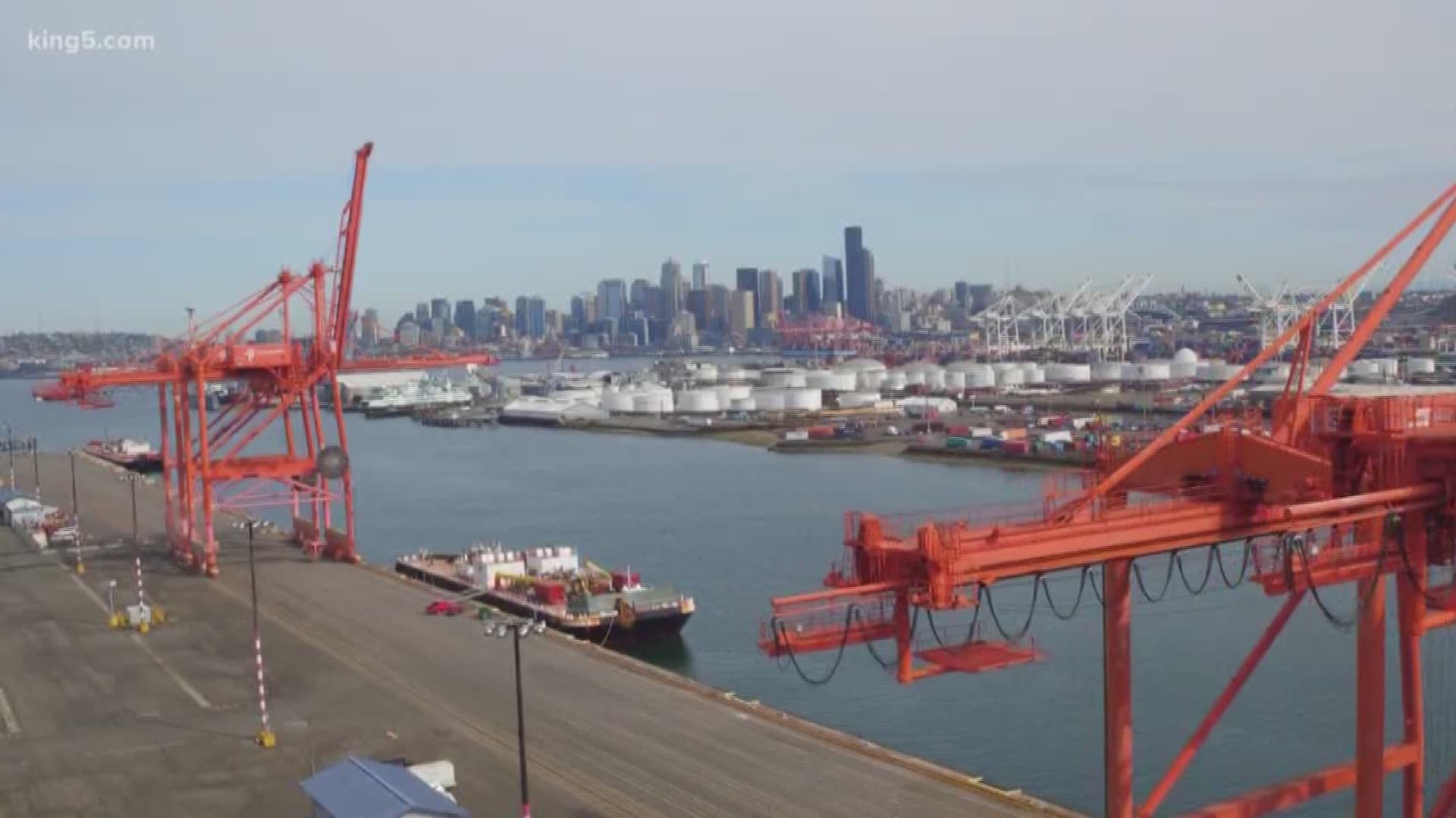 The ongoing trade war with China is having impacts for small businesses in our region. KING 5's Chris Daniels tells us how one company is feeling squeezed by the economic tit-for-tat.