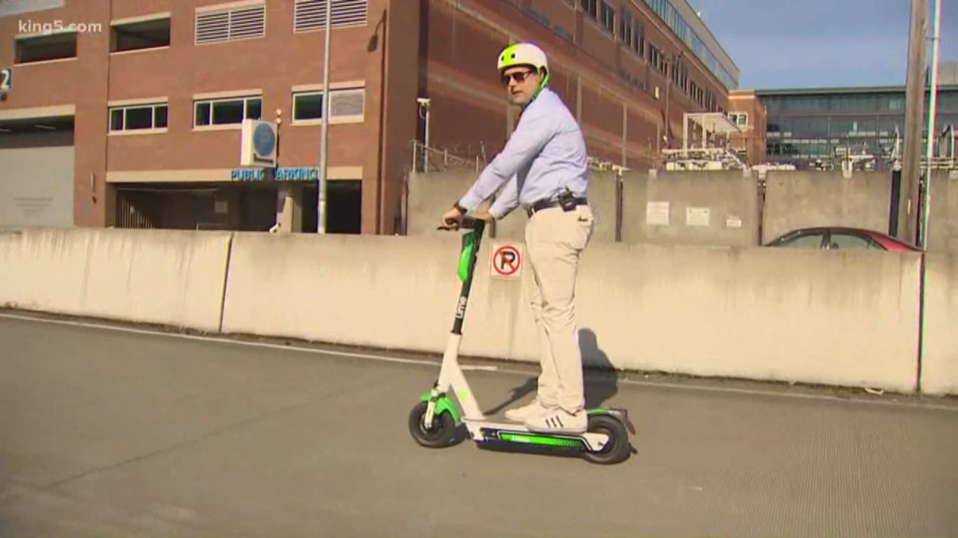 The City of Seattle has changed course and is now considering a scooter-sharing program. KING 5's Chris Daniels has the scoop on scooters.