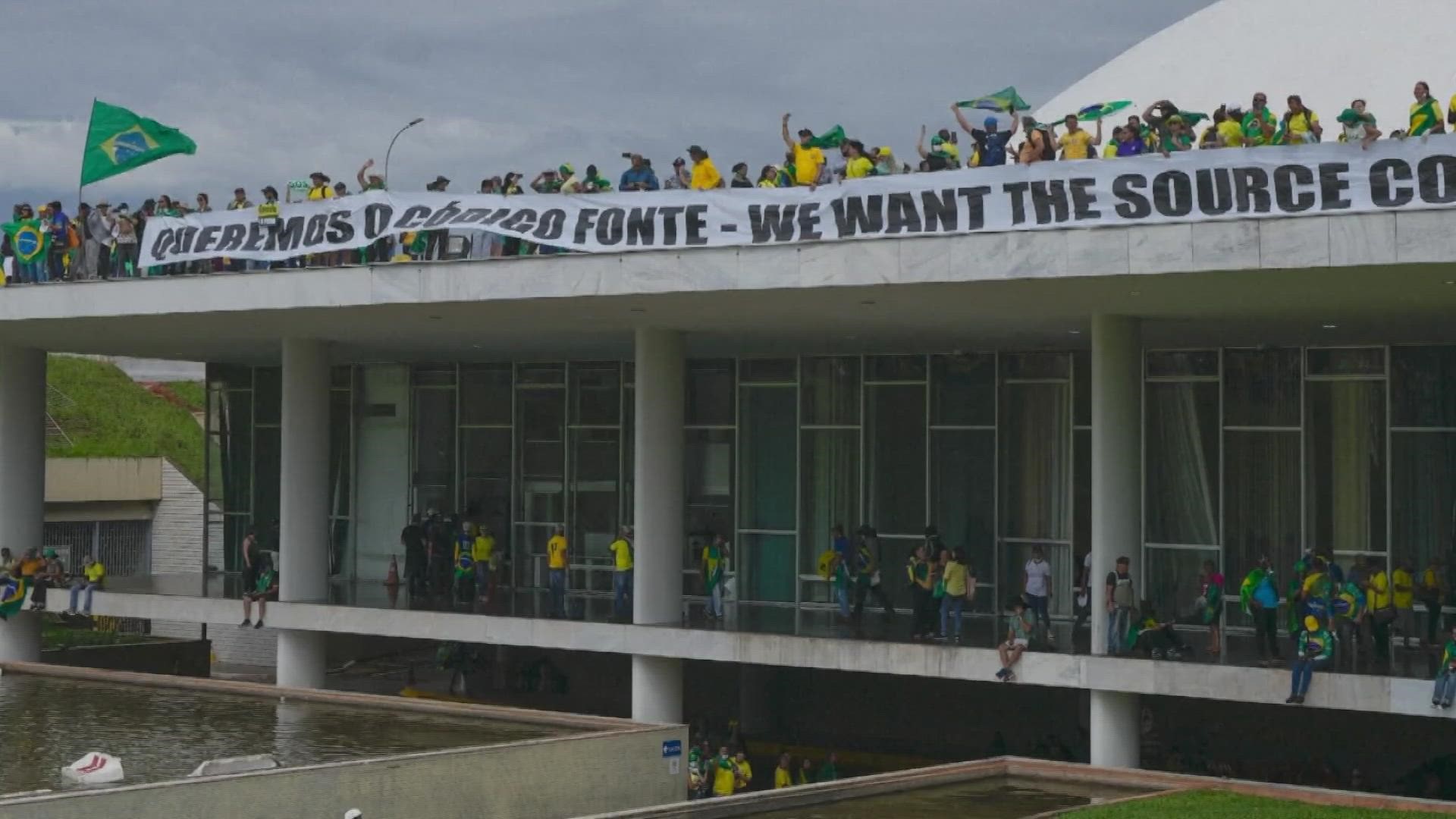 Supporters of Bolsonaro stormed Brazilian government buildings in the aftermath of the country's presidential election, claiming the results were rigged.