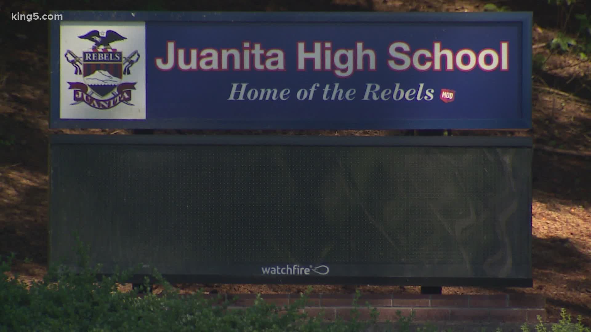 The school decided to get rid of The Rebels as a mascot because of its association with the Confederacy. The new name will be chosen by a student vote.