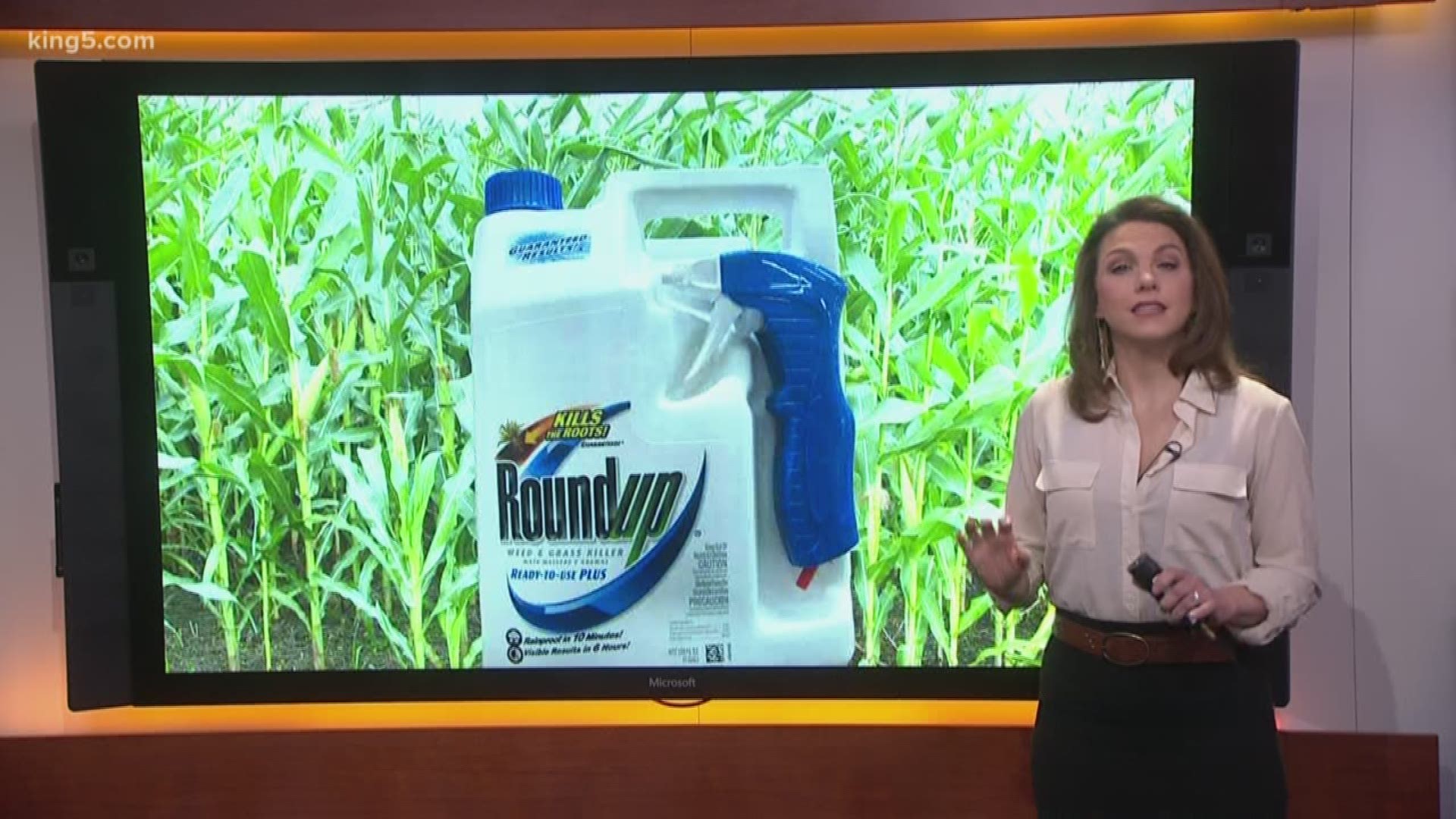 It is thought the chemical, which is also found in weedkillers like "Roundup", might be in irrigation water used by farmers or cross contamination in some of the ingredients themselves