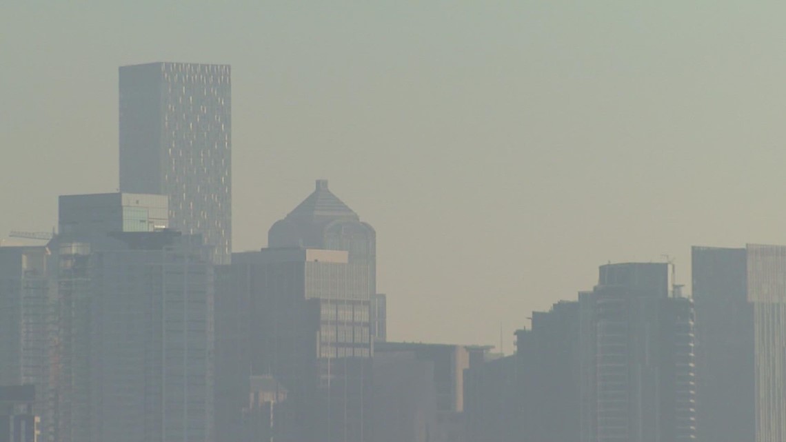 由于烟雾，这个周末西华盛顿的这些地区将拥有最差的空气质量