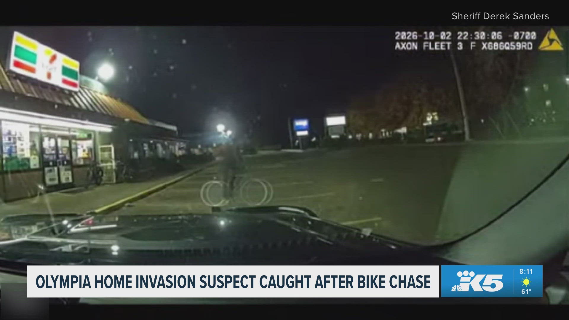 Second suspect in Olympia home invasion caught after bicycle chase ...