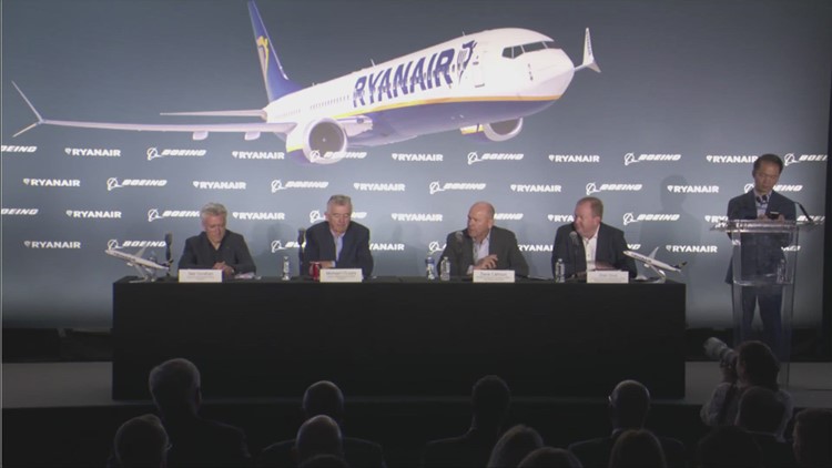 BREAKING: Boeing announces mega-deal with Ryanair