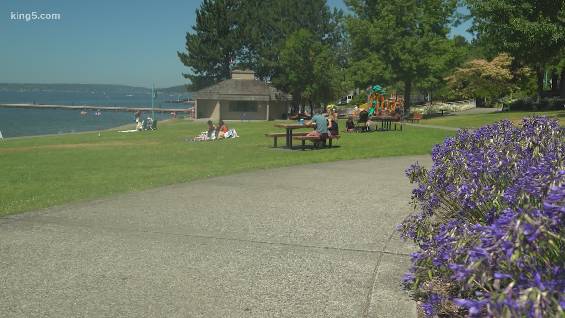 Starting Wednesday, city crews will lock the parking lot at Houghton Beach Park and block access to the dock. The dock will also be closed at David Brink Park.