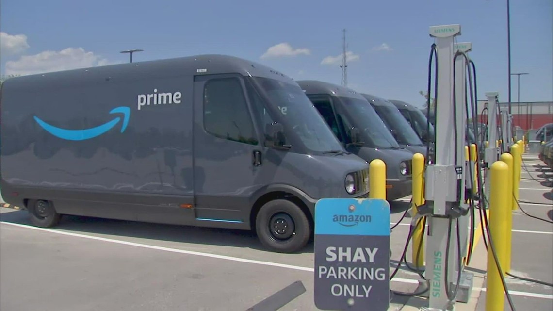 Amazon, Rivian roll out custom electric delivery vehicles in Seattle, other cities nationwide