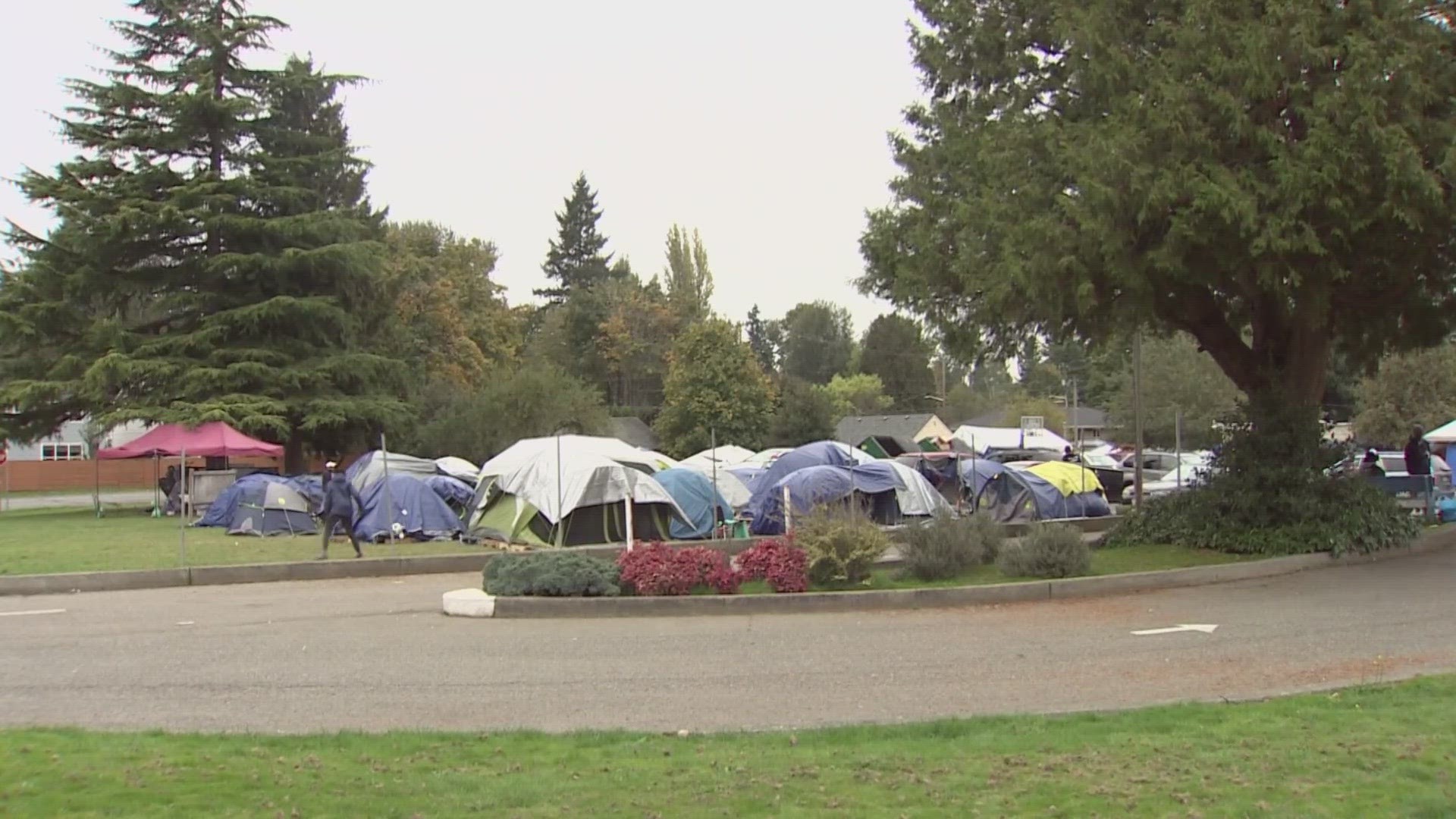When the City of Tukwila declared an emergency due to the increasing number of migrants, there were 180 migrants at the camp. Two weeks later, and there are now 300.