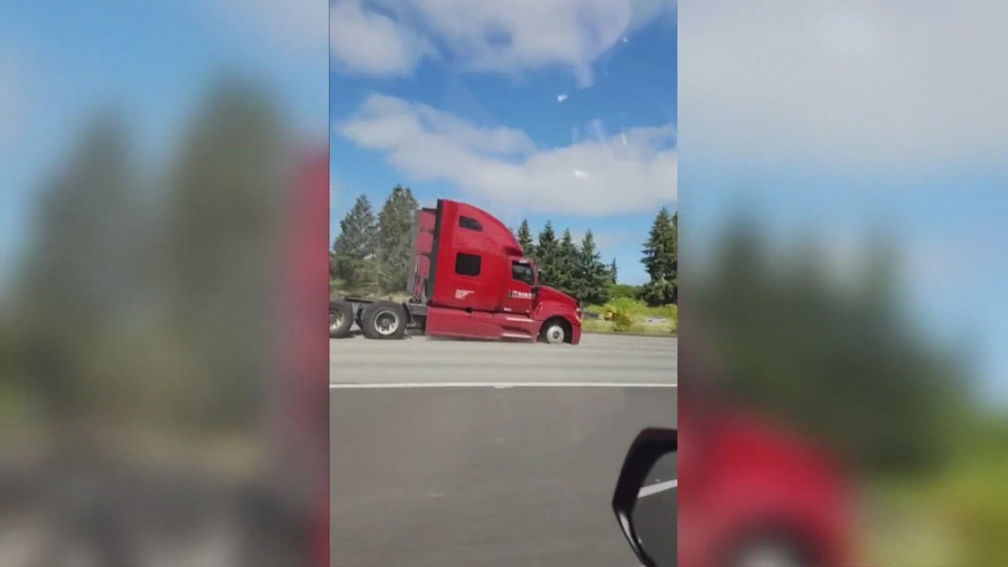 Suspect in stolen semi tractor rams into deputy vehicles, leads police ...