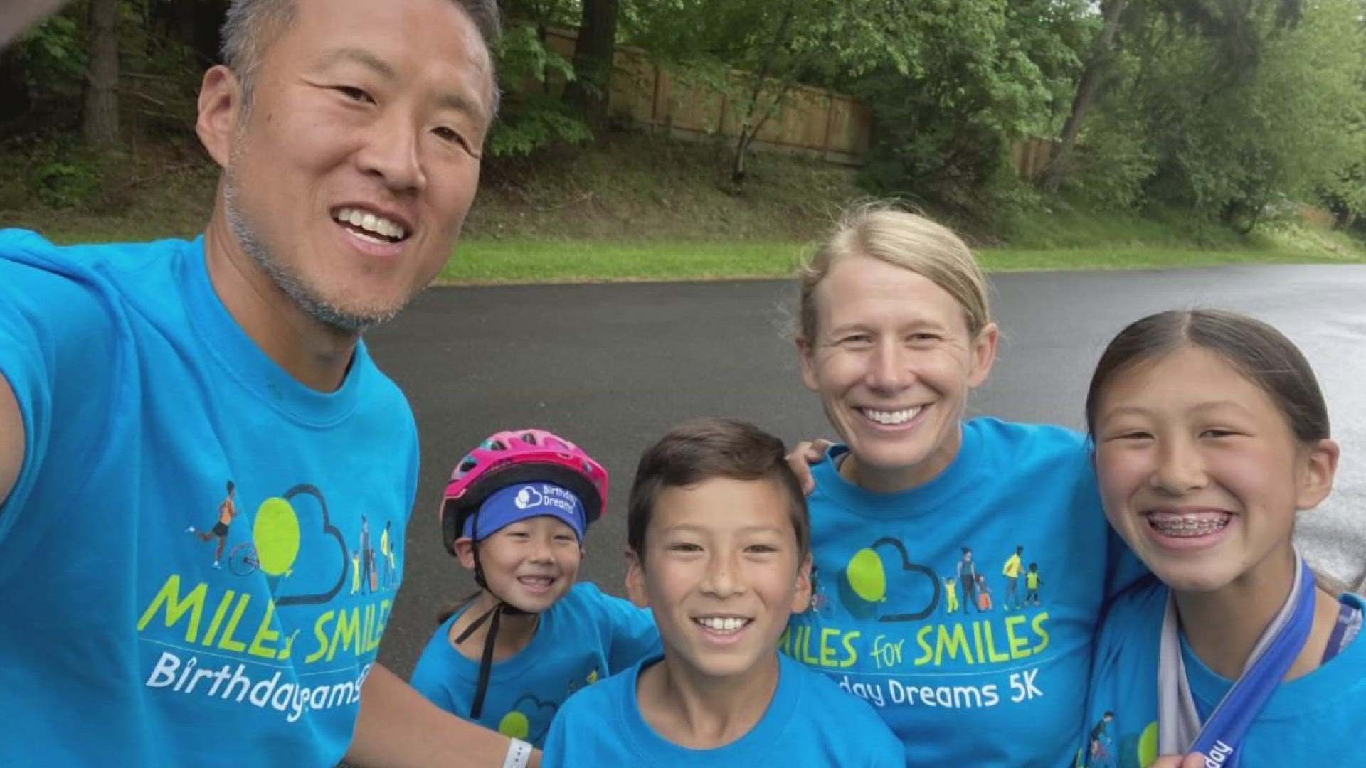 The Miles for Smiles activity challenge runs from May 16 to May 30. It's a major fundraiser for Birthday Dreams. To date, it's celebrated 16,000-plus birthdays.