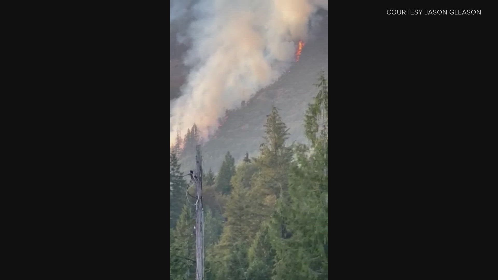 An ongoing wildfire on Mount Jupiter has prompted a Level 1 evacuation notice for residents living on Duckabush Road in Brinnon.