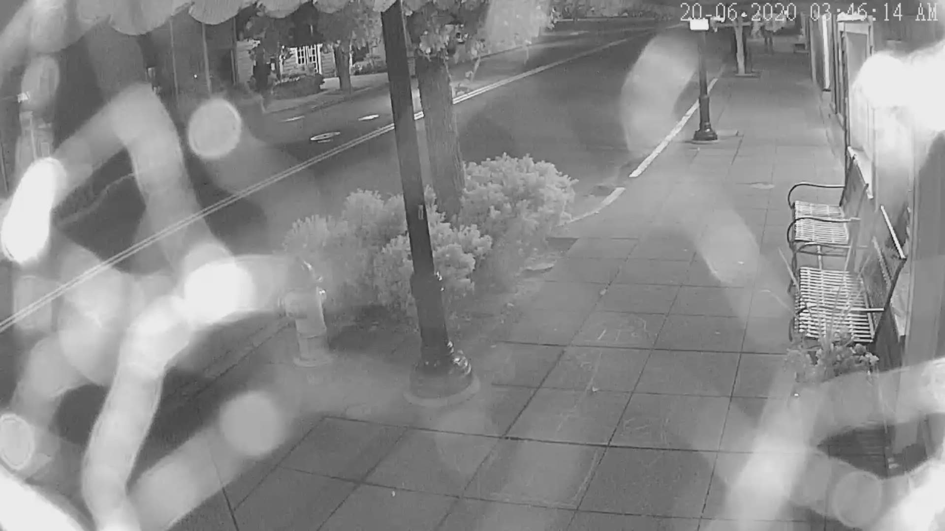 Police are investigating after unknown suspect(s) were caught on camera stealing nearly all of the Pride flags installed in downtown Burien in honor of Pride Month.