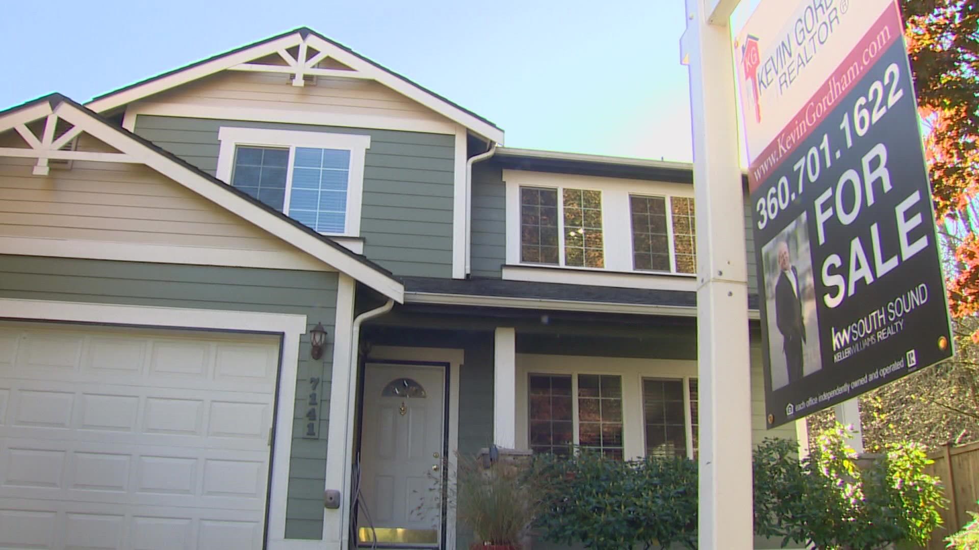 Many home buyers are rushing to secure deals ahead of expected interest rate hikes.