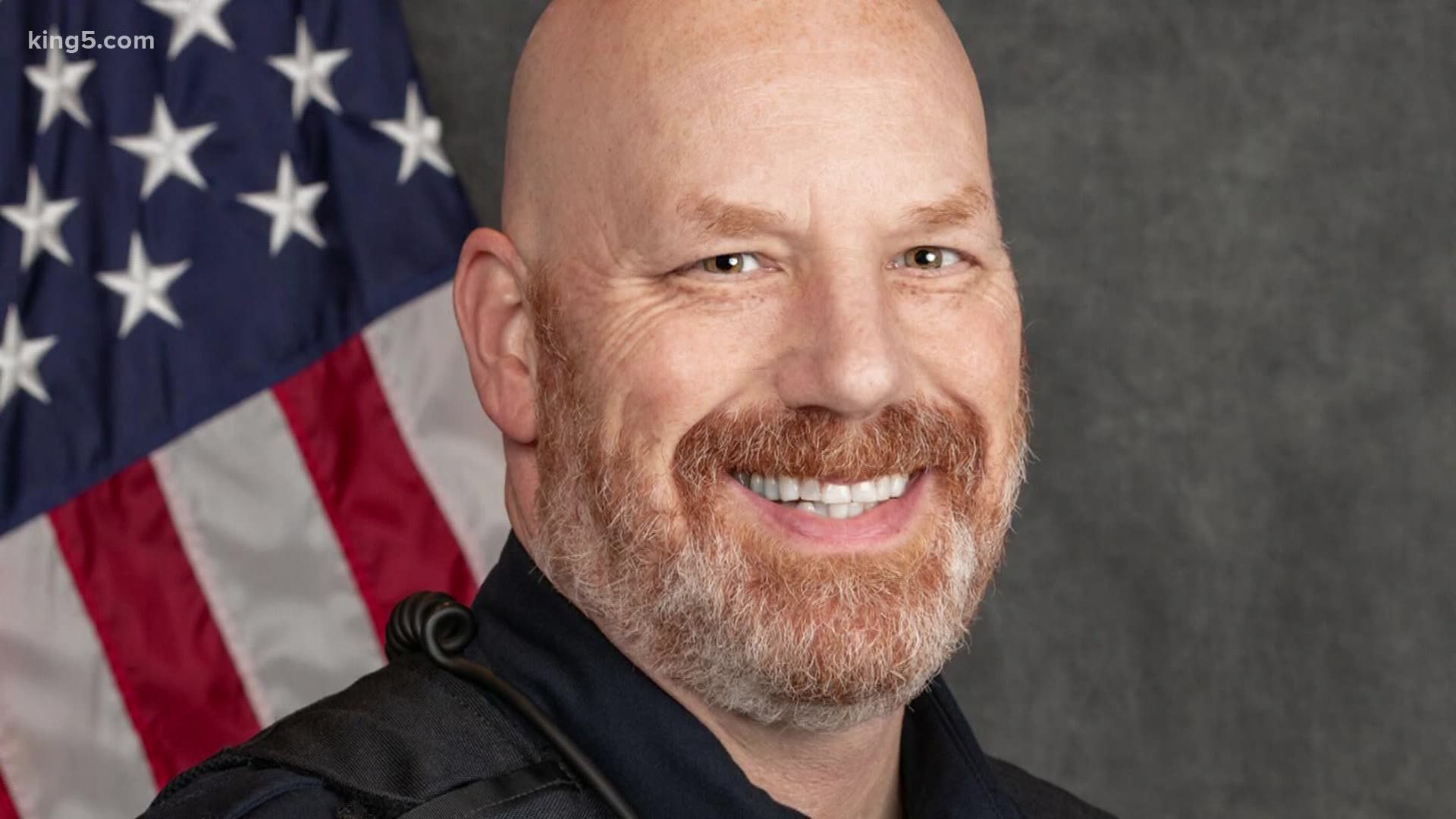 Officer Kurt Enget died early this morning in the hospital after showing symptoms similar to COVID-19. His cause of death was not confirmed.