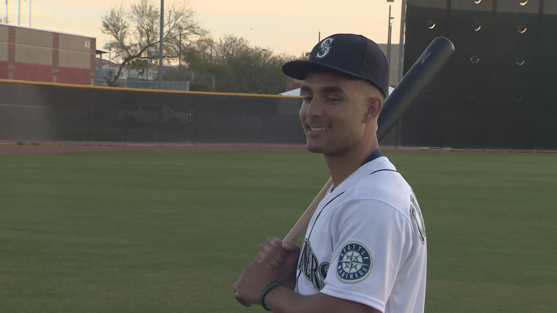 The Mariners' No. 1 prospect sits down with Chris Egan to talk about his first big-league spring training and competing in the World Baseball Classic.